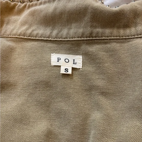 POL Sage Button-Up Jacket Silver Studs – Size Small – EUC - Picture 9 of 9